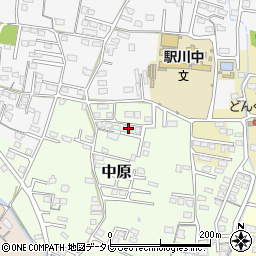 大分県宇佐市中原183周辺の地図