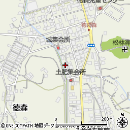 愛媛県大洲市徳森2321-116周辺の地図