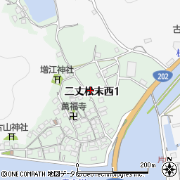 福岡県糸島市二丈松末西周辺の地図