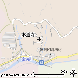 福岡県筑紫野市本道寺773-59周辺の地図