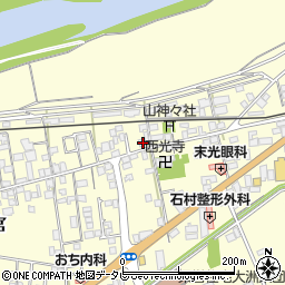 愛媛県大洲市若宮42-4周辺の地図
