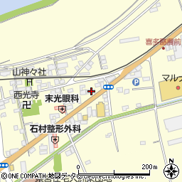 愛媛県大洲市若宮920-1周辺の地図
