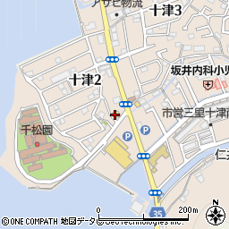 有限会社津野町ふるさとセンター　十津店周辺の地図