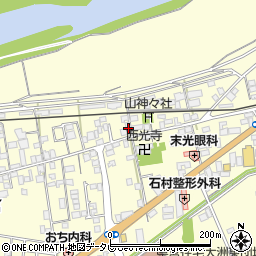 愛媛県大洲市若宮41周辺の地図