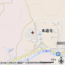 福岡県筑紫野市本道寺805周辺の地図