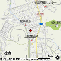 愛媛県大洲市徳森2321-111周辺の地図