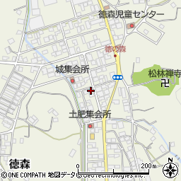 愛媛県大洲市徳森2321周辺の地図