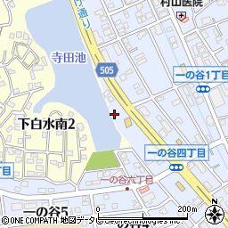 福岡県春日市一の谷6丁目71周辺の地図