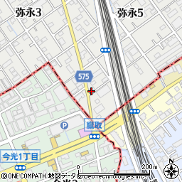 岩永商店周辺の地図