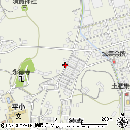 愛媛県大洲市徳森1314周辺の地図