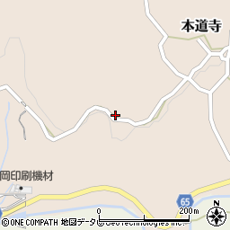 福岡県筑紫野市本道寺455周辺の地図