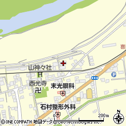 愛媛県大洲市若宮8周辺の地図