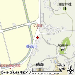 愛媛県大洲市徳森1199周辺の地図