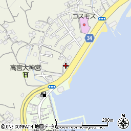 高知県高知市横浜200-5周辺の地図