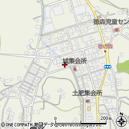 愛媛県大洲市徳森2413-8周辺の地図