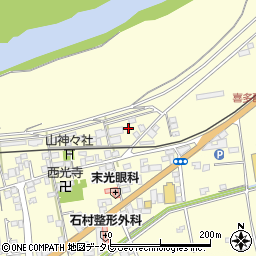愛媛県大洲市若宮1周辺の地図