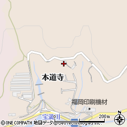 福岡県筑紫野市本道寺780周辺の地図