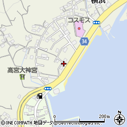 高知県高知市横浜200周辺の地図