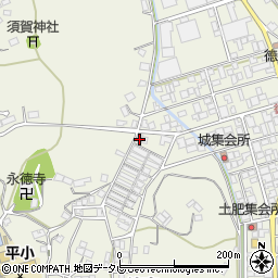 愛媛県大洲市徳森2321-17周辺の地図