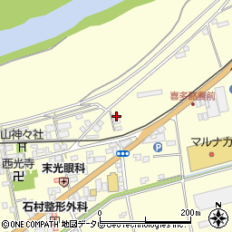 愛媛県大洲市若宮1452-8周辺の地図