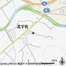 大分県宇佐市北宇佐2500周辺の地図