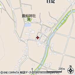 大分県宇佐市日足794周辺の地図