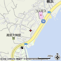 高知県高知市横浜200-3周辺の地図