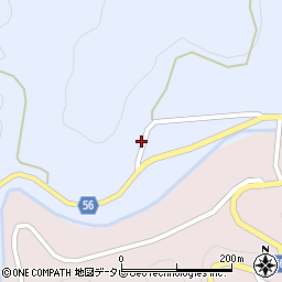 愛媛県喜多郡内子町只海甲416周辺の地図