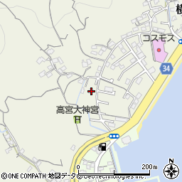 高知県高知市横浜291周辺の地図