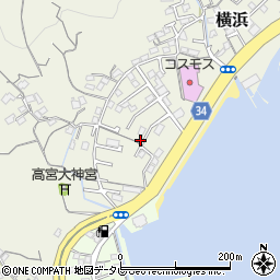 高知県高知市横浜193周辺の地図