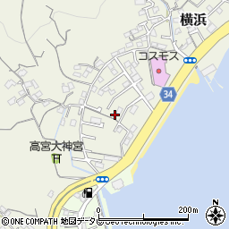 高知県高知市横浜192-8周辺の地図