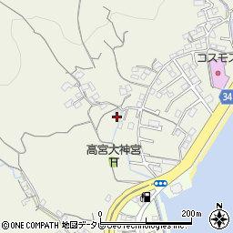高知県高知市横浜288周辺の地図