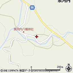 福岡県嘉麻市泉河内1074周辺の地図