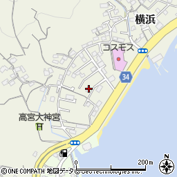 高知県高知市横浜193-1周辺の地図