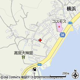 高知県高知市横浜192-12周辺の地図