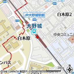 大野城駅周辺の地図