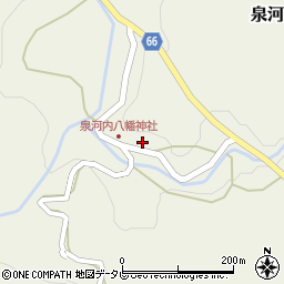 福岡県嘉麻市泉河内1018周辺の地図