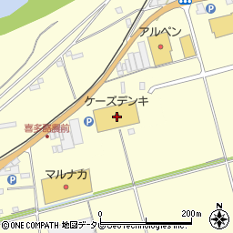愛媛県大洲市若宮1420-2周辺の地図