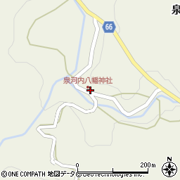 福岡県嘉麻市泉河内1013周辺の地図
