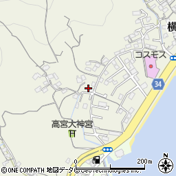 高知県高知市横浜248周辺の地図