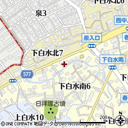 株式会社マサキ　福岡営業所周辺の地図