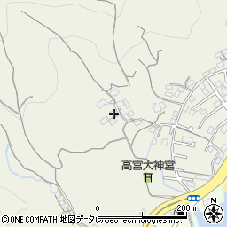 高知県高知市横浜271-2周辺の地図
