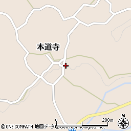 福岡県筑紫野市本道寺134-3周辺の地図