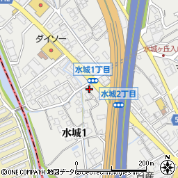 博多三氣水城本店周辺の地図