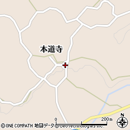 福岡県筑紫野市本道寺133-1周辺の地図