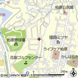 福岡県福岡市南区柏原周辺の地図