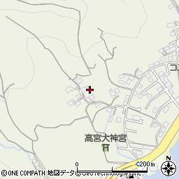 高知県高知市横浜261周辺の地図