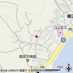 高知県高知市横浜249周辺の地図