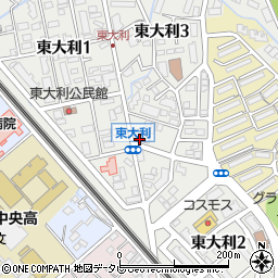 シンフォニー大野城周辺の地図