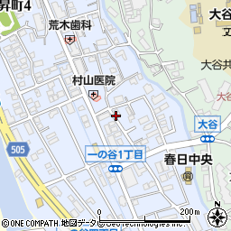 株式会社ニッシンタクシー周辺の地図